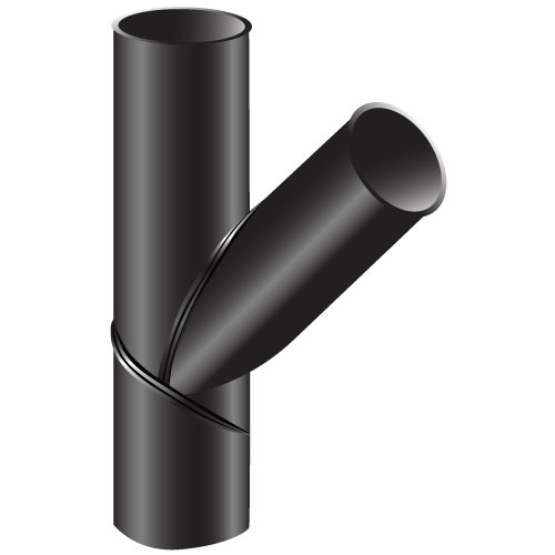 Polyfit Fabrication - Fabricated 60deg Junction