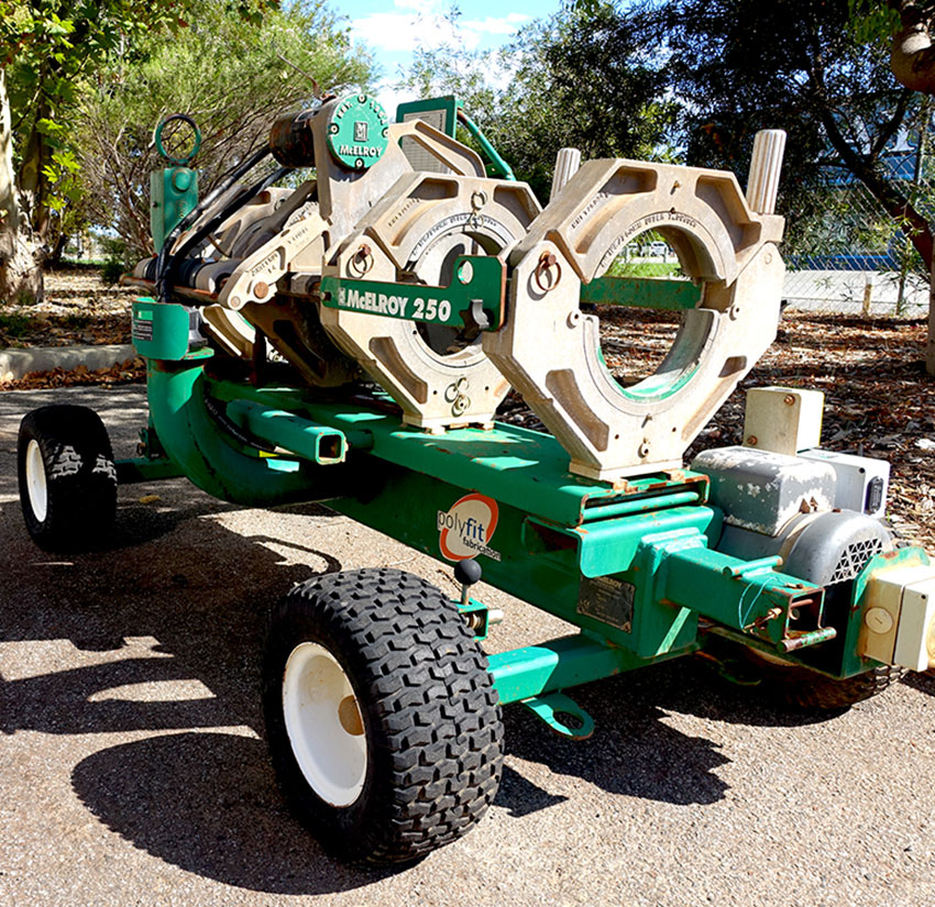 Polyfit Fabrication - McElroy machine hire